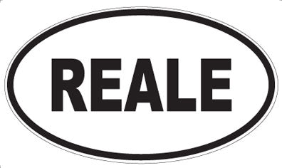 REALE - Oval Magnet