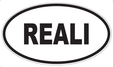 REALI - Oval Magnet