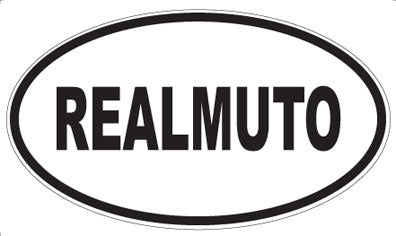 REALMUTO - Oval Magnet