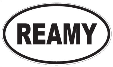 REAMY - Oval Magnet