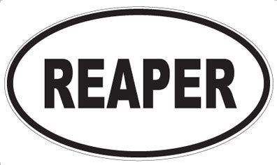 REAPER - Oval Magnet