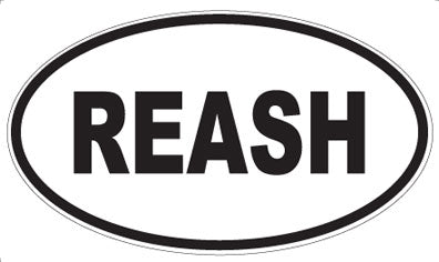 REASH - Oval Magnet