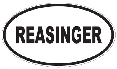 REASINGER - Oval Magnet