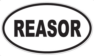 REASOR - Oval Magnet