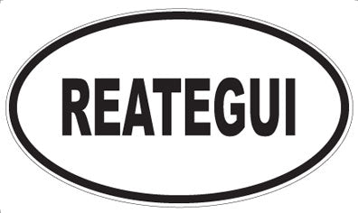 REATEGUI - Oval Magnet