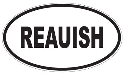 REAUISH - Oval Magnet