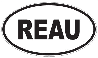 REAU - Oval Magnet