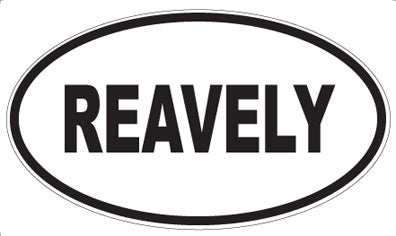 REAVELY - Oval Magnet