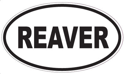 REAVER - Oval Sticker