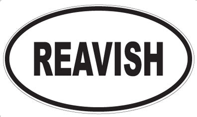 REAVISH - Oval Magnet