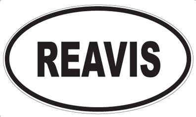 REAVIS - Oval Magnet