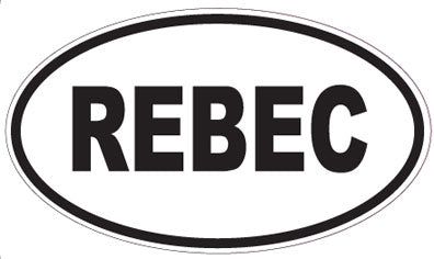 REBEC - Oval Magnet