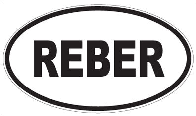 REBER - Oval Magnet