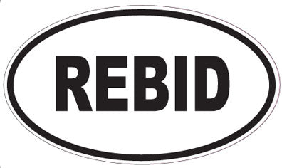REBID - Oval Magnet