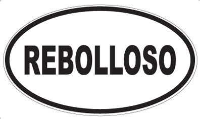 REBOLLOSO - Oval Magnet