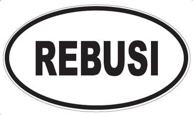 REBUSI - Oval Magnet