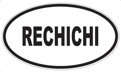RECHICHI - Oval Sticker