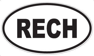 RECH - Oval Magnet