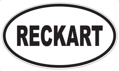 RECKART - Oval Magnet