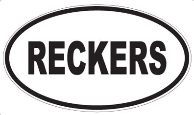RECKERS - Oval Magnet