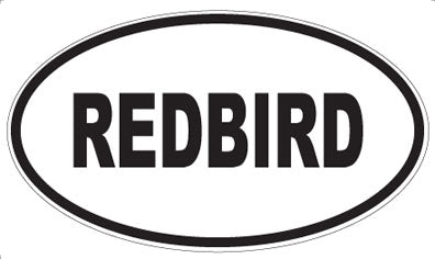 REDBIRD - Oval Magnet