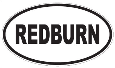 REDBURN - Oval Magnet