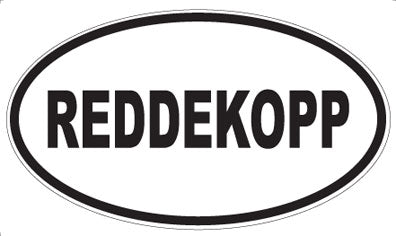 REDDEKOPP - Oval Magnet