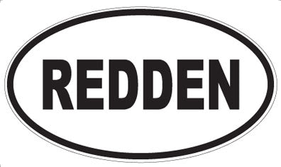 REDDEN - Oval Magnet