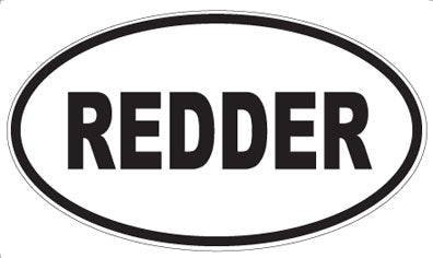 REDDER - Oval Magnet