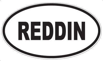 REDDIN - Oval Magnet