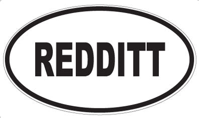 REDDITT - Oval Magnet