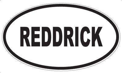 REDDRICK - Oval Magnet