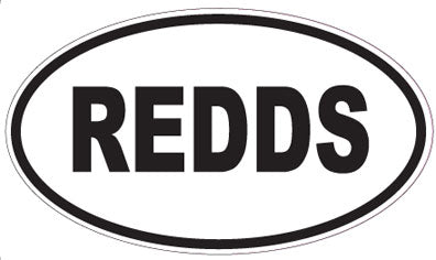REDDS - Oval Magnet