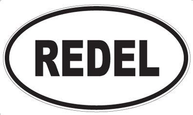 REDEL - Oval Magnet