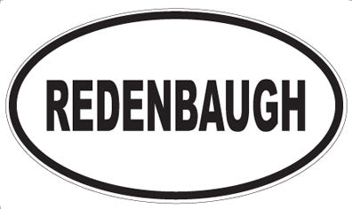 REDENBAUGH - Oval Magnet