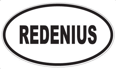 REDENIUS - Oval Magnet