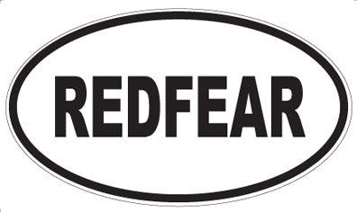 REDFEAR - Oval Magnet