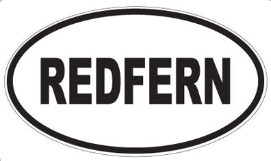 REDFERN - Oval Magnet