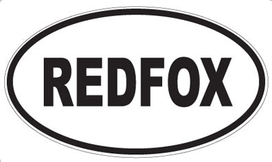 REDFOX - Oval Magnet