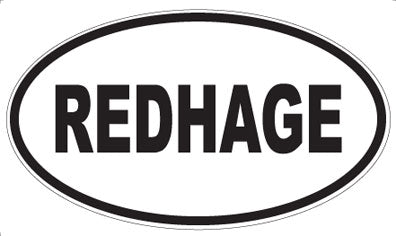 REDHAGE - Oval Magnet