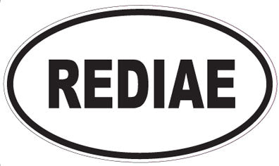 REDIAE - Oval Sticker