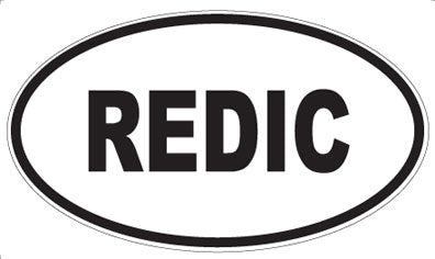 REDIC - Oval Magnet