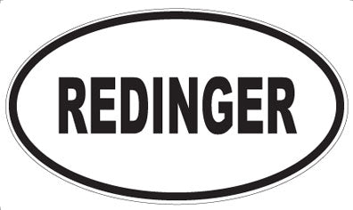 REDINGER - Oval Magnet