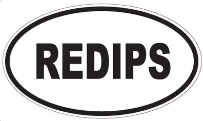 REDIPS - Oval Sticker