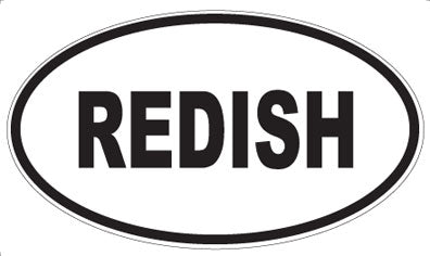 REDISH - Oval Magnet