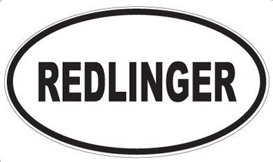 REDLINGER - Oval Magnet