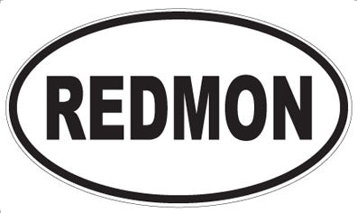 REDMON - Oval Magnet
