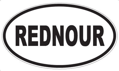 REDNOUR - Oval Magnet