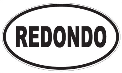 REDONDO - Oval Magnet
