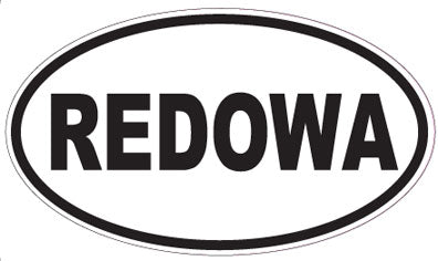 REDOWA - Oval Sticker